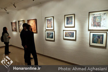 نمایشگاه نقاشی گلسا قاسمی در گالری آتبین