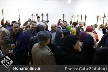 افتتاحیه سومین نمایشگاه سازندگان ساز در خانه هنرمندان
