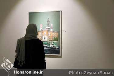 نمایشگاه نقاشی زهرا امیریگانه در گالری شیرین