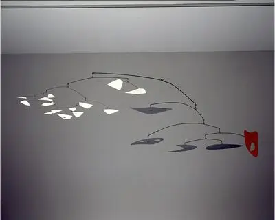 نمایش آثار الکساندر کالدر در نگارخانه ملی آمریکا / عکس