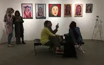 نمایشگاه گروهی نقاشی  در گالری سایه