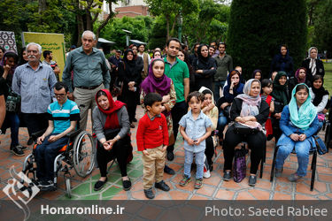 جشن خانه تئاتر در فضای باز خانه هنرمندان2