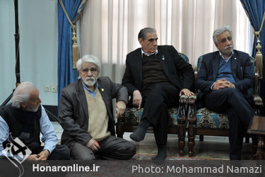 تجدید میثاق وزیر ارشاد و  هنرمندان با آرمانهای بنیان گذار جمهوری اسلامی