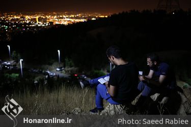 مراسم احیای شب 21 ام ماه مبارک رمضان - گلزار شهدای کوهسار 