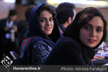 نشست‌ خبری فیلم سینمایی سارا و آیدا در روز هفتم سی و پنجمین جشنواره فیلم فجر در مرکز همایش های برج میلاد (9)
