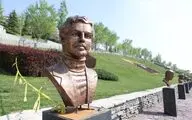 نصب سردیس شهدا در بوستان جوانمردان