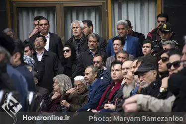 تشییع پیکر جمشید مشایخی