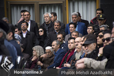 تشییع پیکر جمشید مشایخی