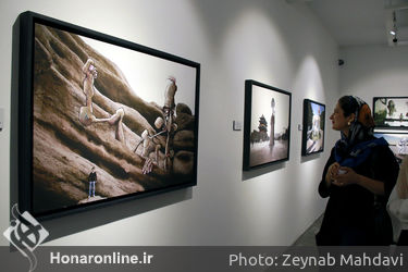 نمایشگاه تصویرسازی امین طلاچیان و فرزین نیک روش در گالری شیرین