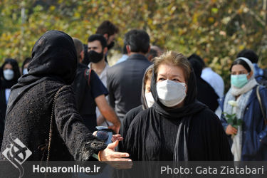  تشییع پیکر «ایران درّودی» در موزه هنرهای معاصر تهران