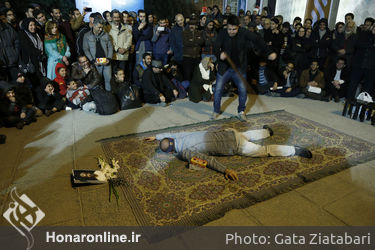 نمایش های خیابانی روز هفتم جشنواره تئاتر فجر