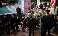تشییع پیکر منوچهر لشگری در خانه هنرمندان