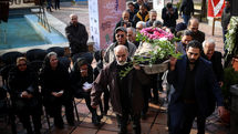 تشییع پیکر منوچهر لشگری در خانه هنرمندان