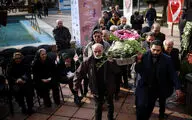 تشییع پیکر منوچهر لشگری در خانه هنرمندان