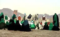 مراسم تعزیه در روز تاسوعای حسینی در خرم آباد