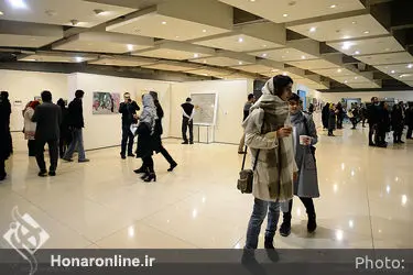 افتتاحیه ششمین دوسالانه نقاشی دامونفر
