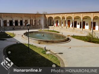 حوض یکی از عناصر معماری ایرانی