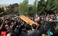 مراسم خاکسپاری عباس کیارستمی در لواسان