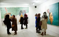 افتتاحیه نمایشگاه نقاشی عیسی جباری ممقانی در گالری ساربان