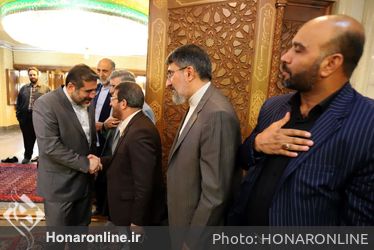 حضور وزیر فرهنگ در مراسم یادبود شاعر پیشکسوت آیینی سید رضا موید