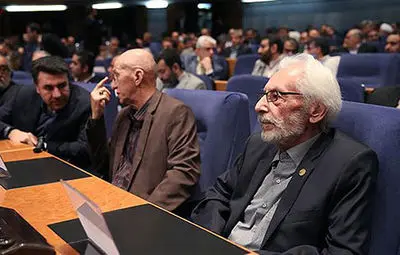 حضور هنرمندان در مراسم تودیع و معارفه رئیس صداوسیما / از جمشید مشایخی تا عادل فردوسی‌‎پور / عکس