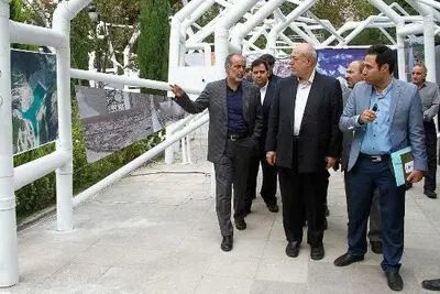 چیت‌چیان: دست‌آوردهای دولت با بیان هنری قابل لمس شده است / بازدید وزیر نیرو از نمایشگاه ˝هنر تدبیر˝