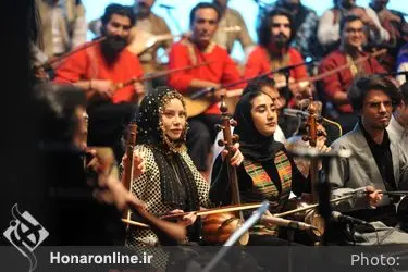 رونمایی ارکستر موسیقی نواحی ایران همراه با نظامی خوانی 