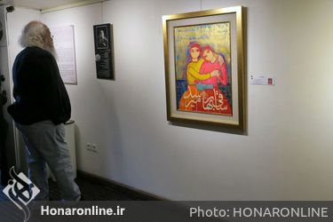 نمایشگاه نقاشی‌های علی قهرمانی در گالری سیحون