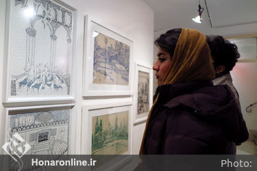 نمایشگاه گروهی‌ طراحی در گالری ماه