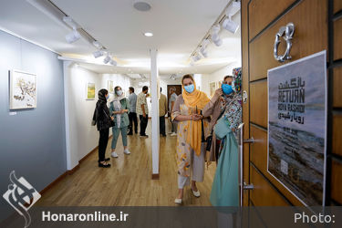 نمایشگاه نقاشی رویا رشیدی در گالری بهارک