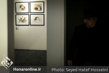 نمایشگاه آثار  قباد شیوا در گالری دیلمان