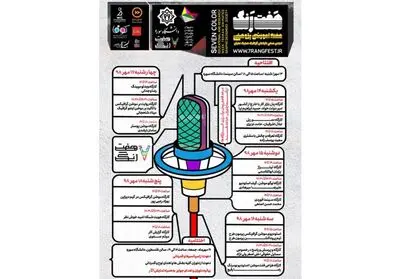 آغاز اولین جشنواره طراحان گرافیک متحرک با عنوان "هفت رنگ"