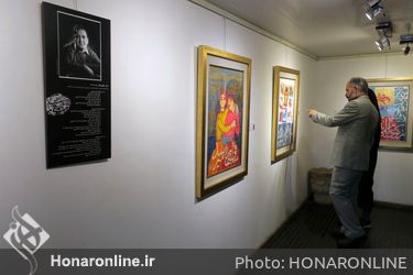 نمایشگاه نقاشی‌های علی قهرمانی در گالری سیحون