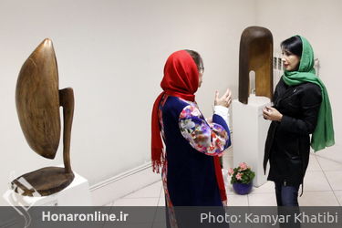 نمایشگاه مجسمه های جمشید مرادیان و شاگردانش در فرهنگسرای ابن سینا