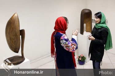 نمایشگاه مجسمه های جمشید مرادیان و شاگردانش در فرهنگسرای ابن سینا