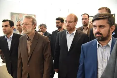باغ کتاب تهران با حضور شهردار و رییس مجلس افتتاح شد