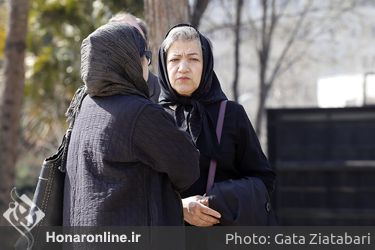 تشییع پیکر طلیعه کامران از مقابل موزه هنرهای معاصر