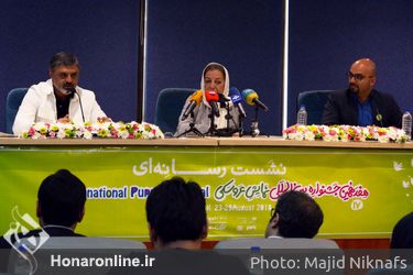 نشست خبری هفدهمین جشنواره بین‌الملی نمایش عروسکی تهران_مبارک 