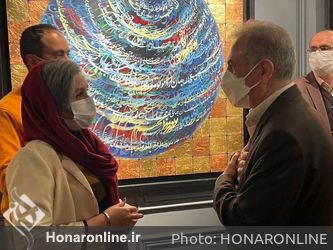 نمایشگاه نقاشی خط  علی سروی همپا  در نگارخانه ترانه باران