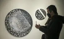 نمایشگاه آثار ساناز آبایی در گالری ژاله