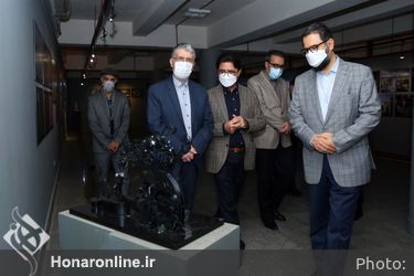 بازدید وزیر فرهنگ و ارشاد اسلامی از سیزدهمین جشنواره هنرهای تجسمی فجر