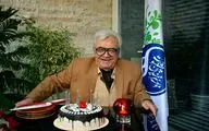 تولد 74 سالکی فضل الله توکل در موسسه هنرمندان پیشکسوت