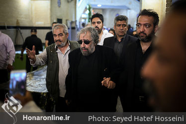 مراسم ختم ناصر ملک مطیعی