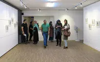 نمایشگاه نقاشی‌های محمد (مانی) لقمانی در گالری آما