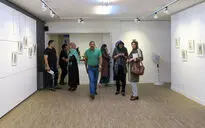 نمایشگاه نقاشی‌های محمد (مانی) لقمانی در گالری آما