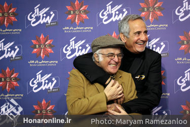 اکران سریال "نهنگ آبی" در باغ کتاب