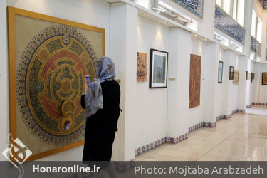 نمایشگاه آثار هنری در نمایشگاه قرآن کریم
