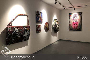 نمایشگاه آثار امیر سماوات در گالری نگر