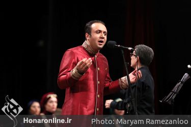اجرای گروه خنیاگران مهر در چهارمین شب جشنواره موسیقی فجر - ایوان شمس