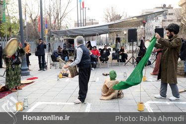 اجرای نمایش‌ «سردار بی سر» در چهل و یکمین جشنواره تئاتر فجر - پهنه رودکی